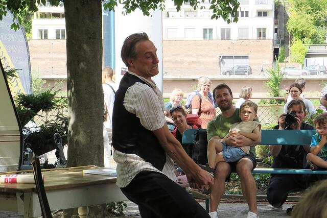 Die tausend Gesichter schauspielerischen Könnens | Foto: Brigitte Melder