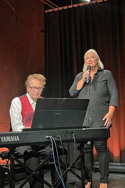 Glänzte mit ihrer Gesangeskunst: Evelyn Knappe | Foto: Lions-Club Karlsruhe-Mitte/Hans-Gerd Köhler