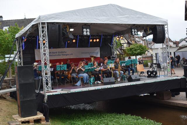 Die Kaiserbachmusikanten sorgten für Feststimmung | Foto: Bender