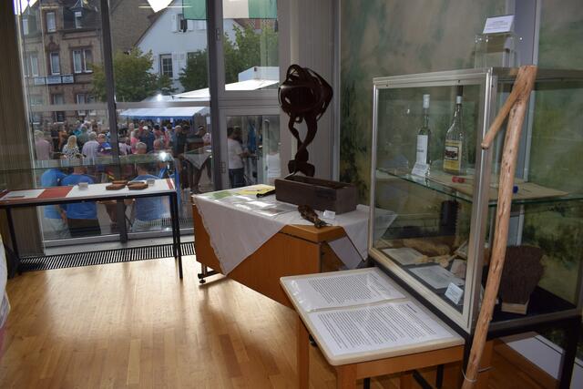 Ausstellung am Sommerfest | Foto: B. Bender