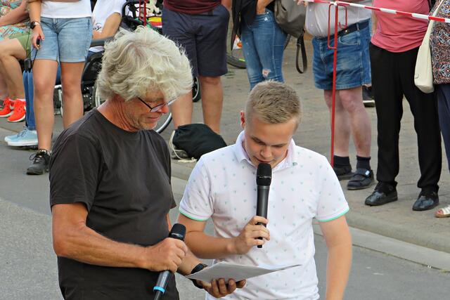 Harald Reichel und Jannik Melzer | Foto: Brigitte Melder
