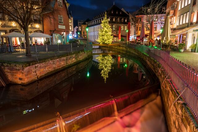 Weihnachtliche Stimmung in Saarburg im Dezember | Foto: Stefan Jung