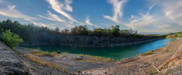 Baggersee in Pfeffelbach im August 22 | Foto: Stefan Jung