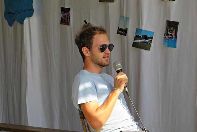 Tim Diehl machte seine Sache sehr gut | Foto: Brigitte Melder