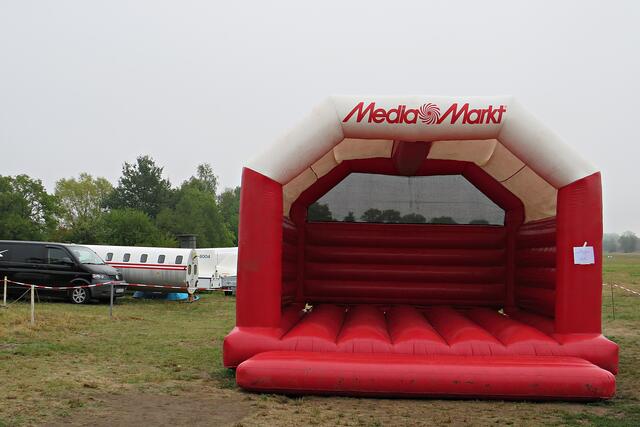 Hüpfburg für die Kleinen | Foto: Brigitte Melder