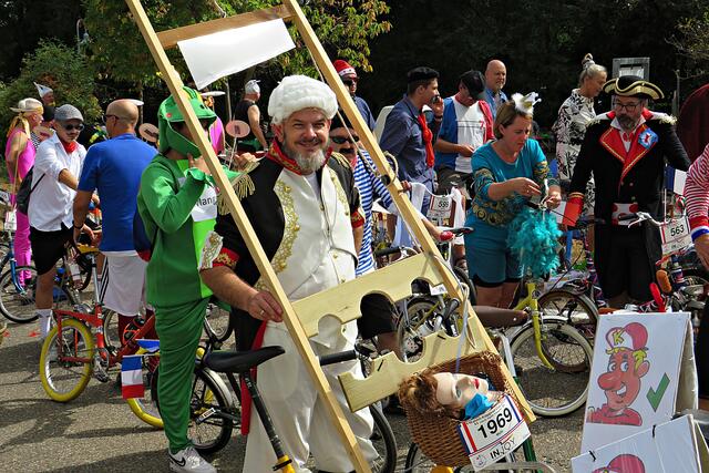 Mit Guilotine am Start | Foto: Brigitte Melder