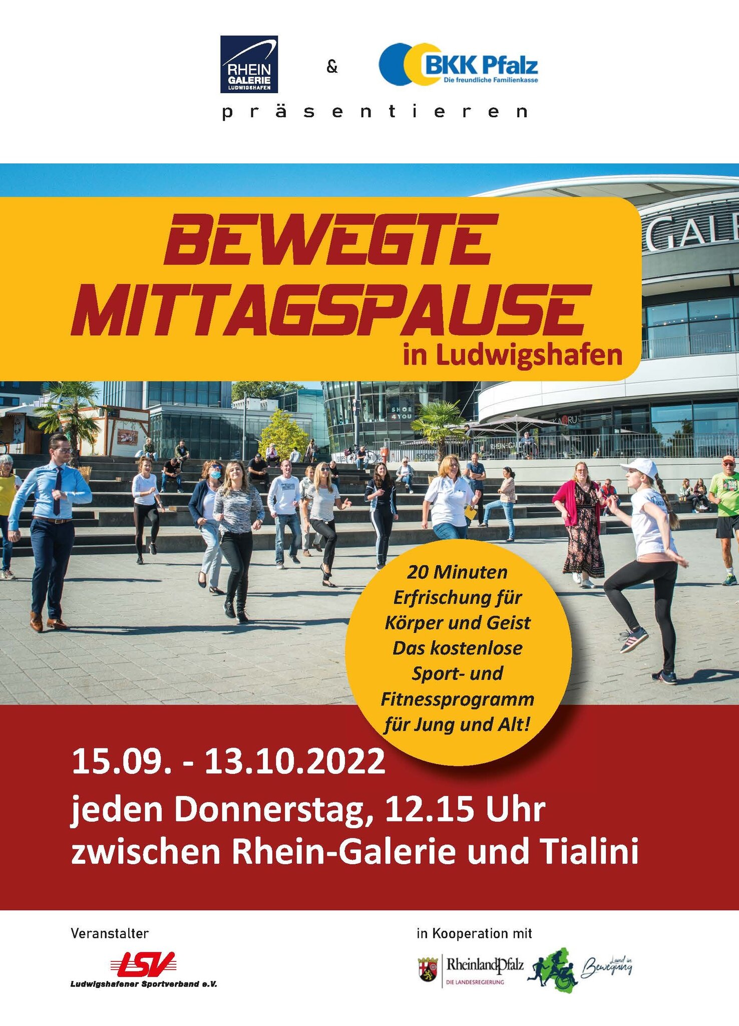 RheinlandPfalz Land in Bewegung Bewegte Mittagspause aus der