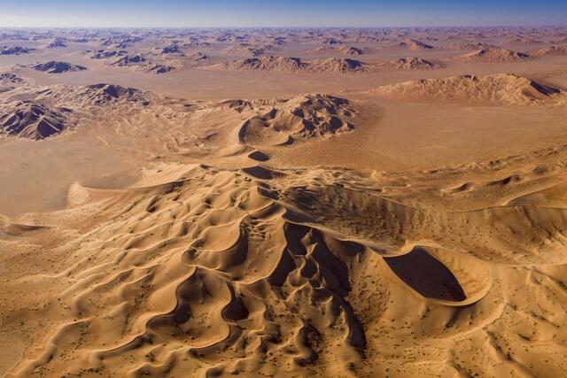 Die Rub' al Khali ist die größte Sandwüste der Erde | Foto: Michael Martin