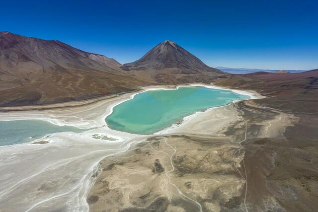 Die Laguna Verde im Südwesten Boliviens | Foto: Michael Martin
