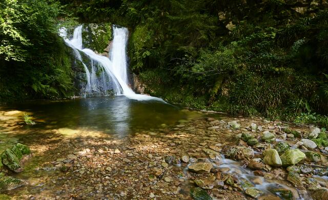 Allerheiligen Wasserfälle im September 2021