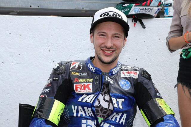 Marvin Fritz vom YART-Yamaha-Team (Foto Hartmut Reuschel / foto-moto)