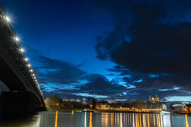Brücke über dem Rhein / Speyer / März
Bild: privat / Georg Beck