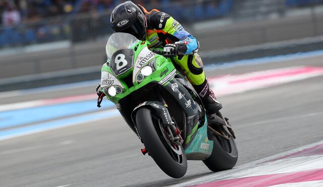 Kawasaki-Pilot Jan Bühn aus Kronau vom Bolliger Team Switzerland