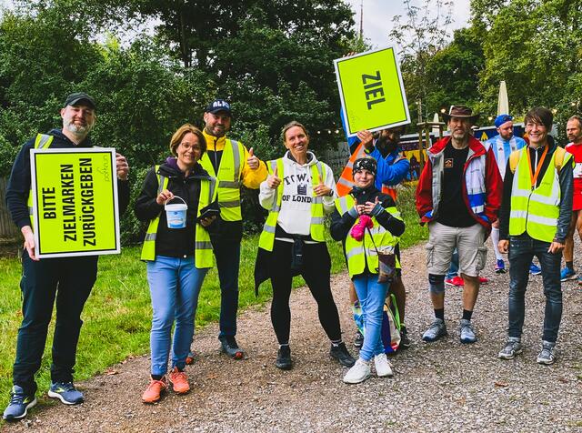 Großer Dank an die Volunteers. Ohne euch wäre der kostenlose Lauf jeden Samstag nicht möglich. | Foto: Speyer Leinpfad parkrun