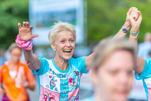 Sport, Spaß und Frauenpower - beim neunten engelhorn sports Frauenlauf in Mannheim | Foto: Christian Gaier