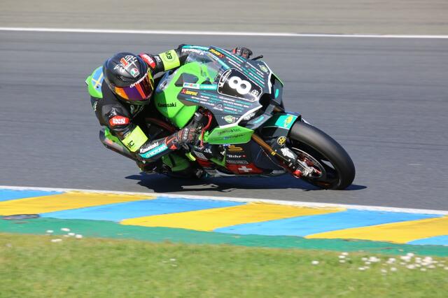 Das Bolliger Kawasaki Team Switzerland (Foto Hartmut Reuschel)