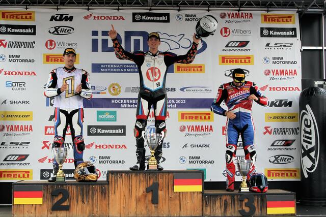 Florian Alt gewann das Superbike-Finalrennen auf dem Hockenheimring (Foto Thomas Haas)