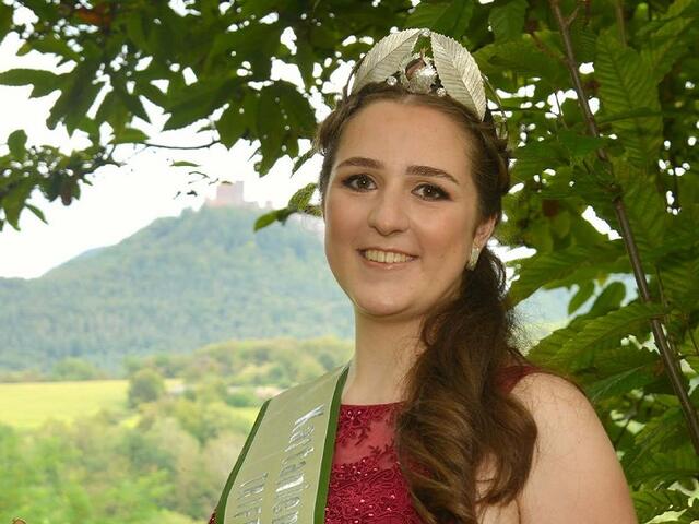 Beim Winzerfestumzug 2022 dabei: Weingräfin des Leiningerlands Mara I. | Foto: Stadt Grünstadt im Leiningerland