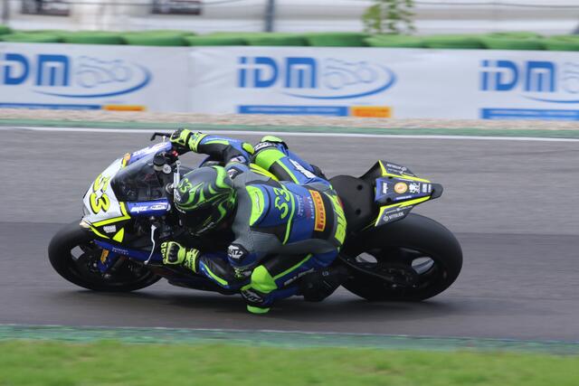 Yamaha-Pilot Nicolai Kraft vom Rubin Racing Team in der Supersport 600-Klasse (Foto Thomas Haas)
