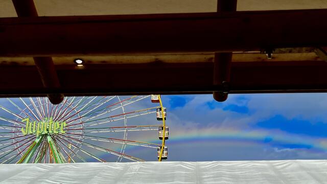 Endlich wieder Wurstmarkt. 