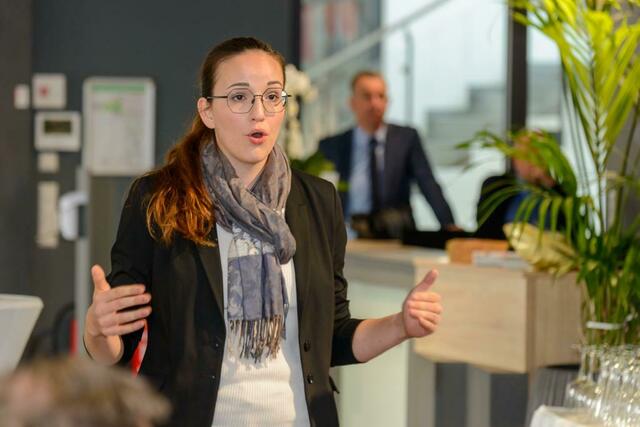 FDP-Landtagsabgeordnete Alena Trauschel, 30.9.2022. | Foto: Wolfgang Vogt