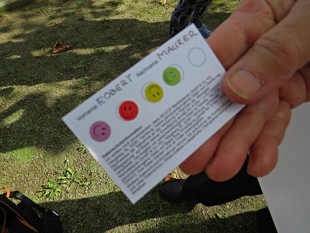 Fleißkärtchen kommen in den Lostopf | Foto: Brigitte Melder