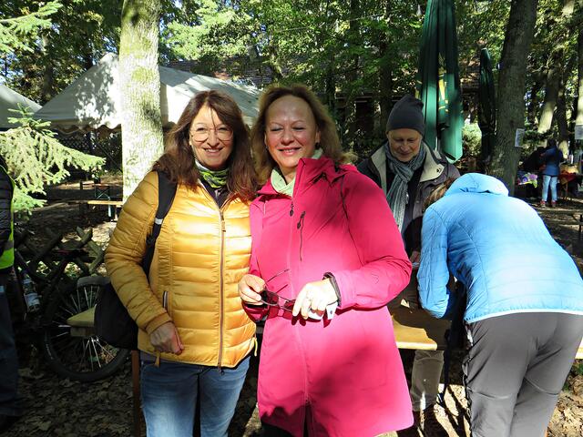 Kamen etwas später, aber noch früh genug zum Mitwandern | Foto: Brigitte Melder