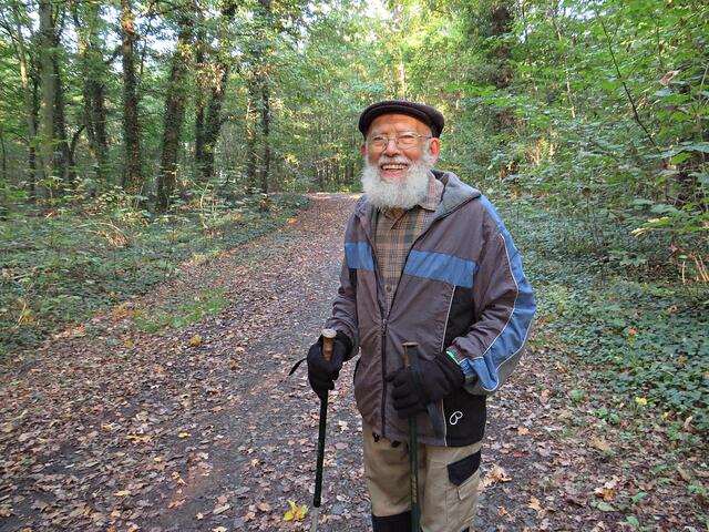 Herr Winczy wandert seit Anfang an mit | Foto: Brigitte Melder