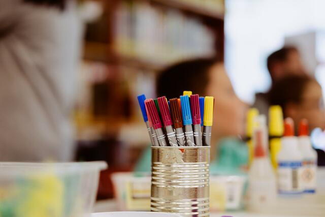 Kinderbasteln   | Foto: Pressestelle FT, Sebastian Weindel 