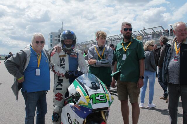 Martin Wimmer am Vorstart bei der ADAC Sachsenring Classic  | Foto: MIchael Sonnick