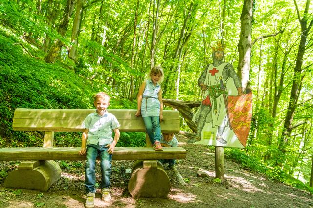 Richard Löwenherz am TrifelsErlebnisWeg  | Foto: Verein SÜW Annweiler am Trifels, Dominik Ketz