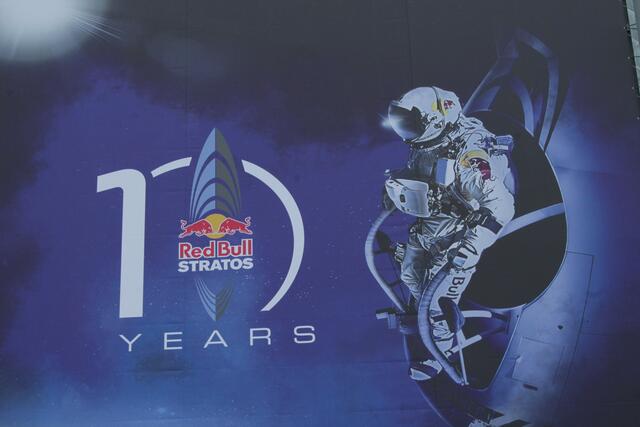 10 Jahre Jubiläum vom Red Bull Stratos - Sprung (Foto Michael Sonnick)