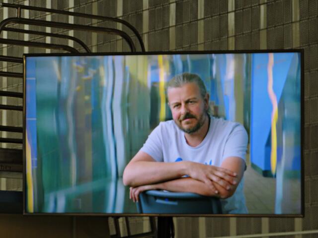 Fotograf und Künstler Stephan Horch ebenfalls zugeschaltet | Foto: Brigitte Melder