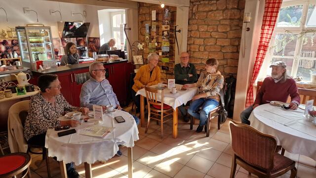 Gelungenes erstes Erzählcafé am 6. Oktober im Bauernhaus | Foto: Ralf Vester