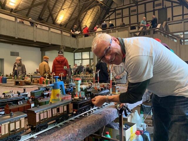 Historischen Eisenbahnen, Dampfmaschinen und Blechspielzeug  | Foto: ps