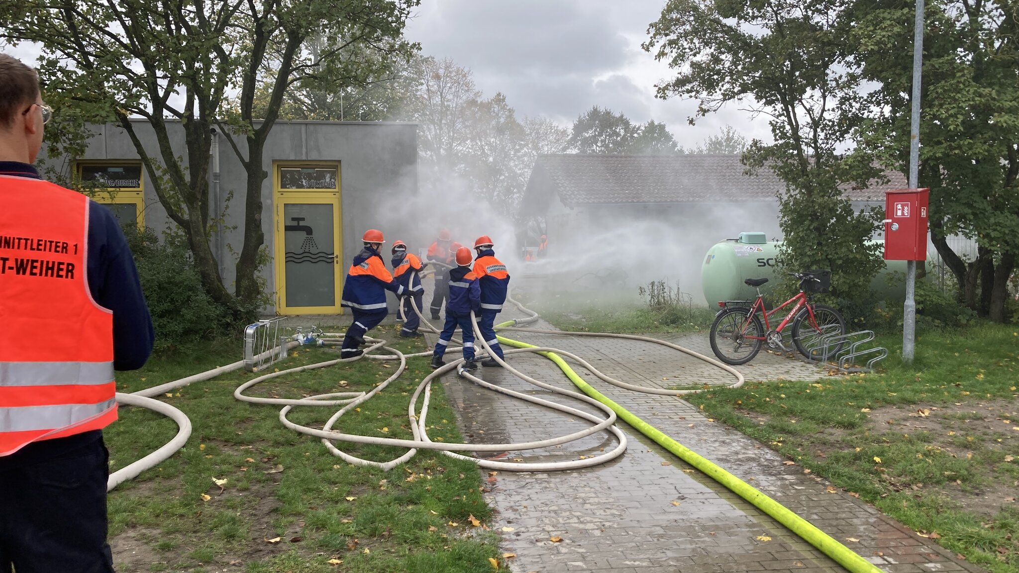 Jugendfeuerwehr UbstadtWeiher zeigte motiviert ihr Können bei der