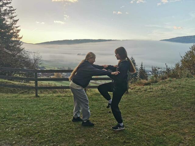 Übungssequenz aus dem Goshin (Selbstverteidigung) | Foto: Ps