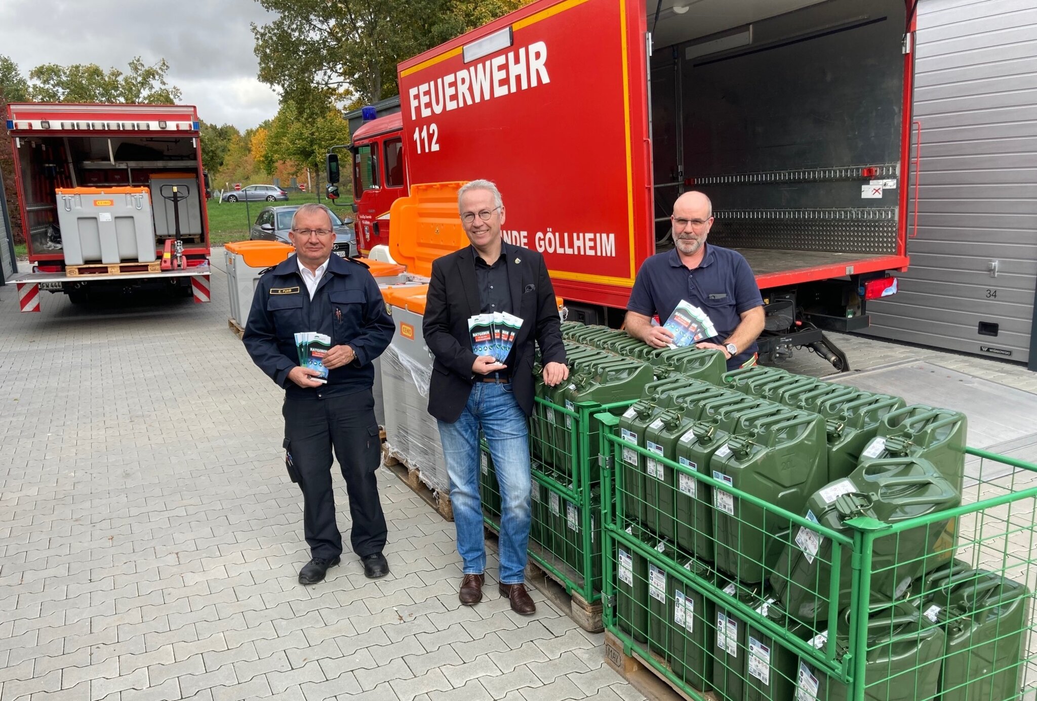 Brand und Katastrophenschutz Donnersbergkreis Mobile Dieseltankstellen Kirchheimbolanden