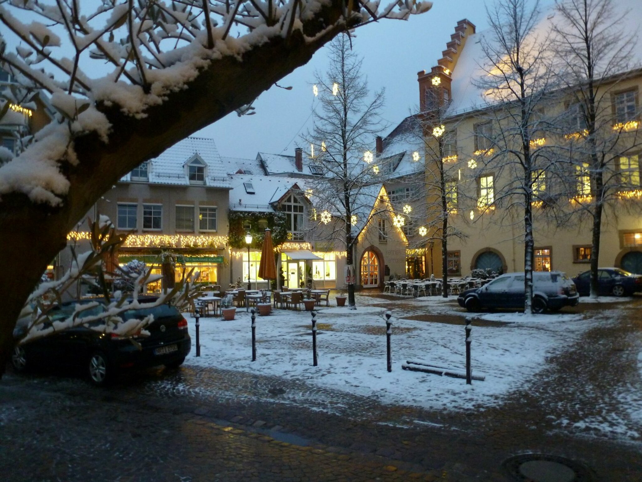 Private Initiative für Glanz Vorweihnachtlicher Lichterglanz in