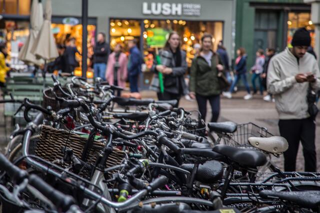 Fahrräder an der Fahrtgasse in Heidelberg | Foto: Roland Kohls