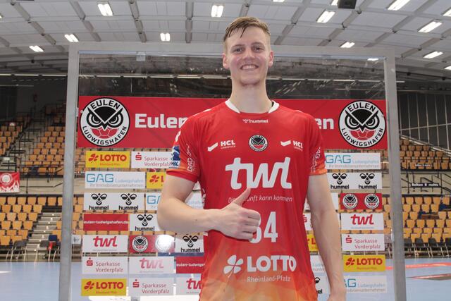 Sebastian Trost warf vier Tore für die Eulen LU (Foto Michael Sonnick)