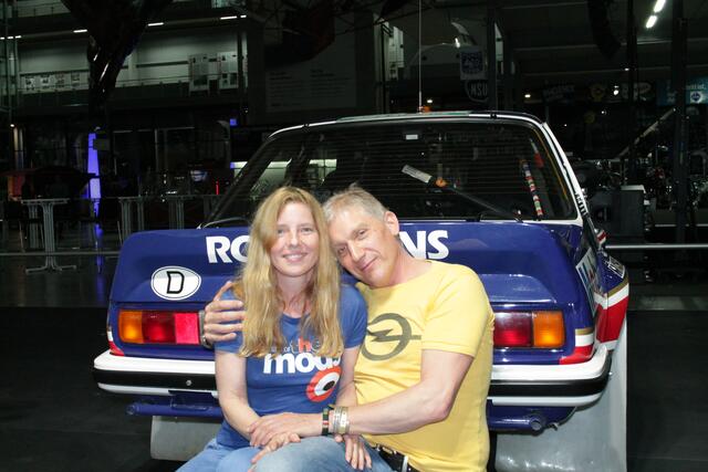 Ralf Antweiler mit seiner Frau (Foto Michael Sonnick)