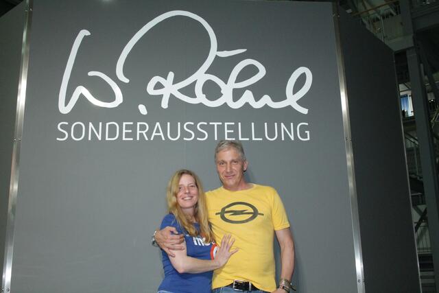 Ralf Antweiler mit seiner Frau (Foto Michael Sonnick)
