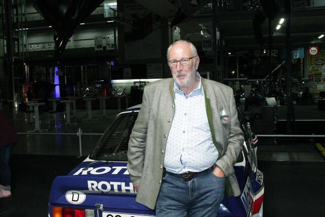Kuno Hug ist der 1. Vorsitzende vom Technik Museum (Foto Michael Sonnick)