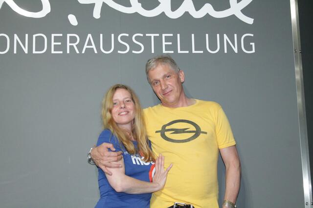 Ralf Antweiler mit seiner Frau (Foto Michael Sonnick)