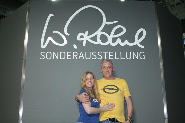 Ralf Antweiler mit seiner Frau (Foto Michael Sonnick)