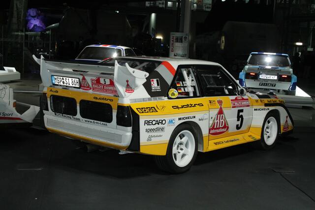 Der Audi Quattro (Foto Michael Sonnick)