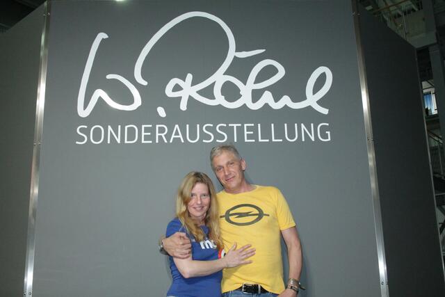 Ralf Antweiler mit seiner Frau (Foto Michael Sonnick)