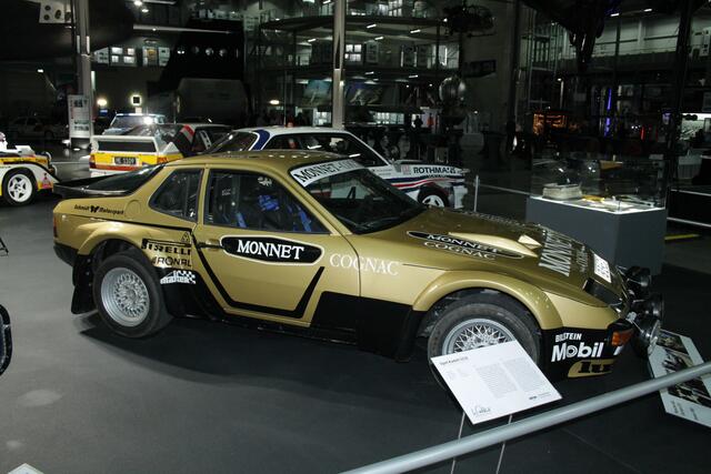 Der Porsche (Foto Michael Sonnick)