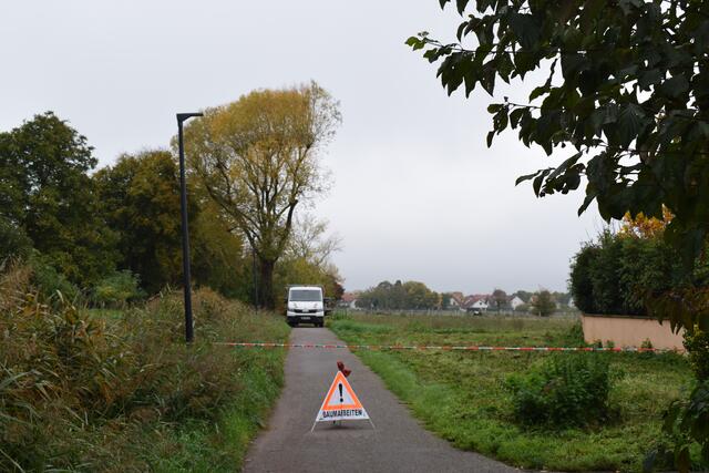 Großsäumige Sperrung zur Sicherheit | Foto: B. Bender